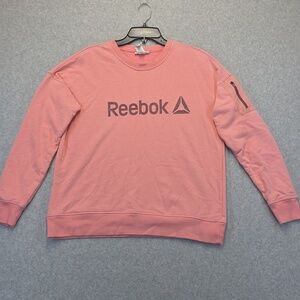 Reebok women's pink sweatshirt